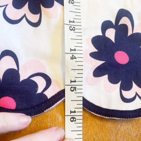 Golftini Golf/Pickleball Skirt Skort Sz 4 White &quot;Snow Cone&quot; Floral w Pockets NWT