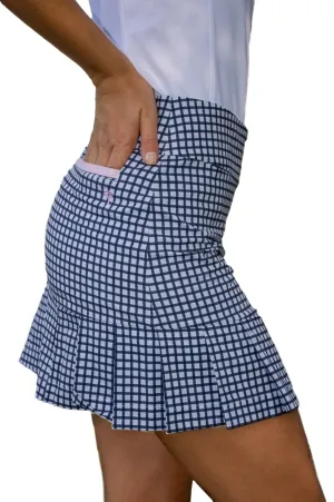 Golftini Performance Skort Side Pleat  GET AWAY