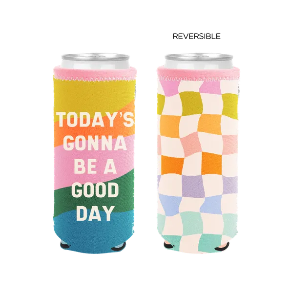 Good Day Reversible Slim Can Holders