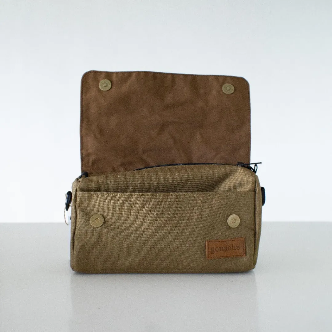 Gouache	Otto Waxed Canvas Rider Bag