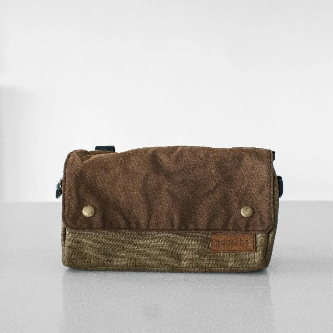 Gouache	Otto Waxed Canvas Rider Bag
