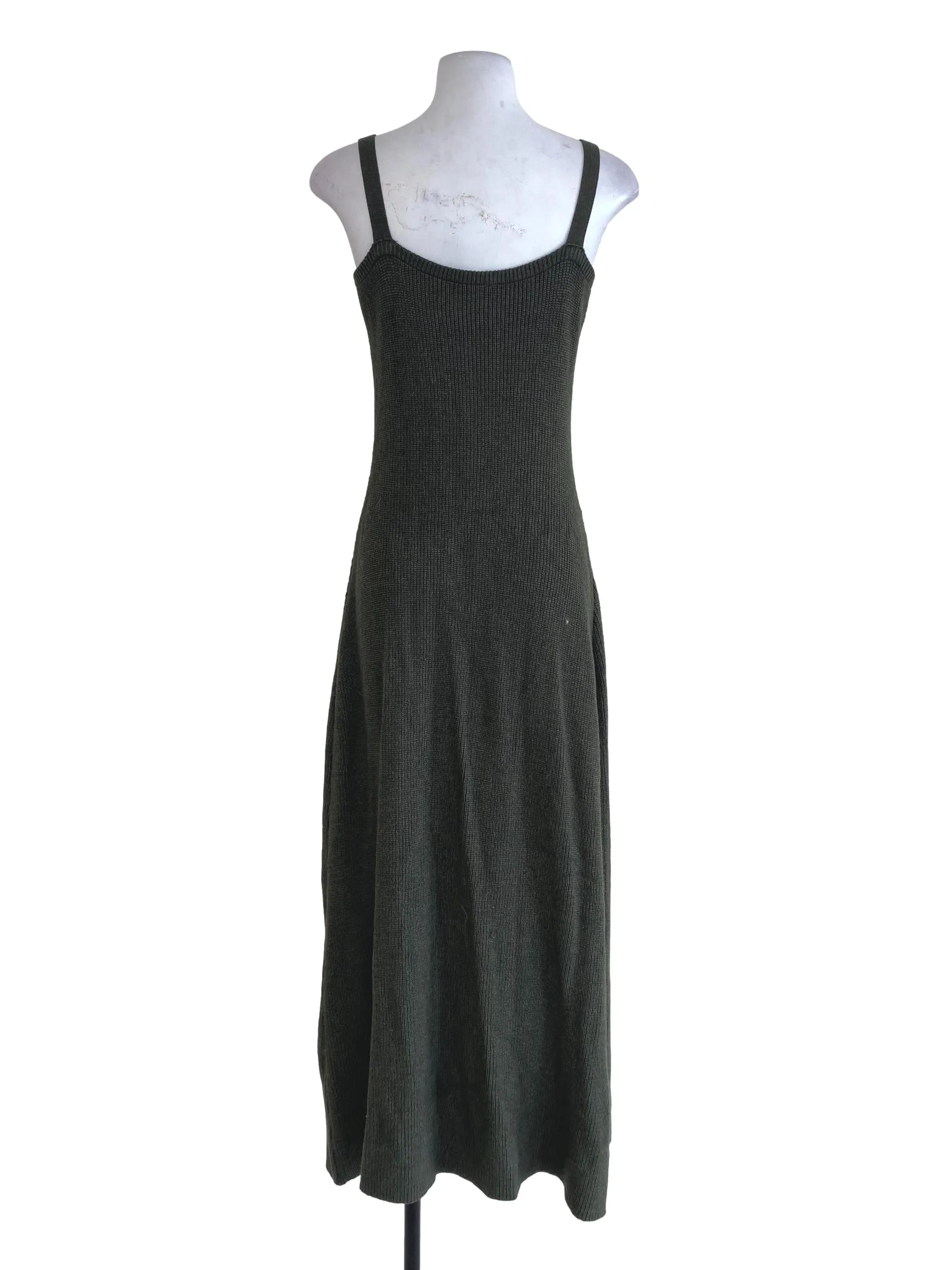 Green Knitted Dress