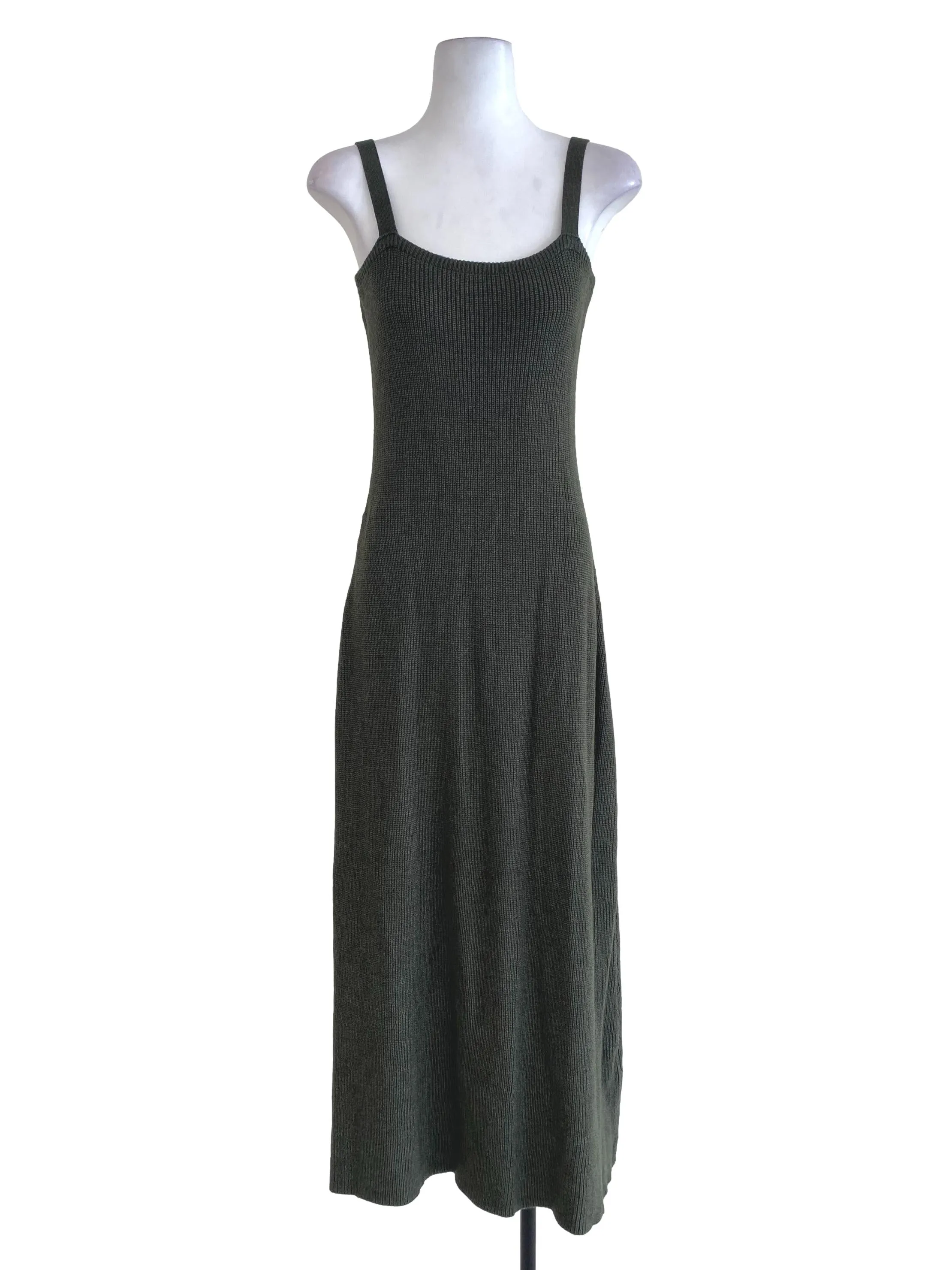 Green Knitted Dress