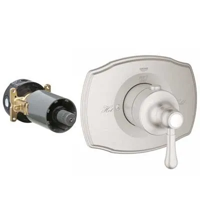 Grohe - 19839xxx - Grohtherm 2000 Series Trim with Control Module Theromstatic - High Flow