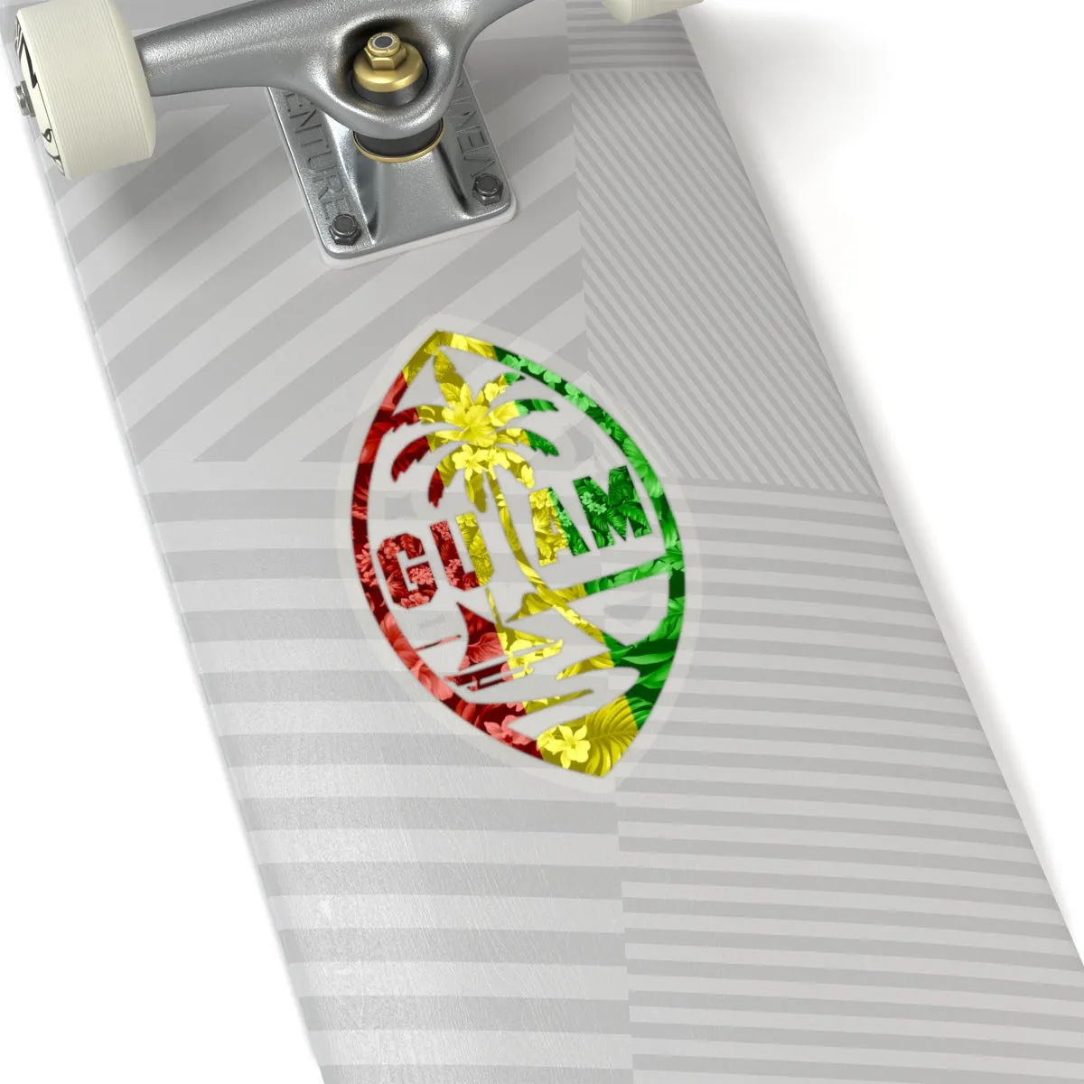 Guam Rasta Decal
