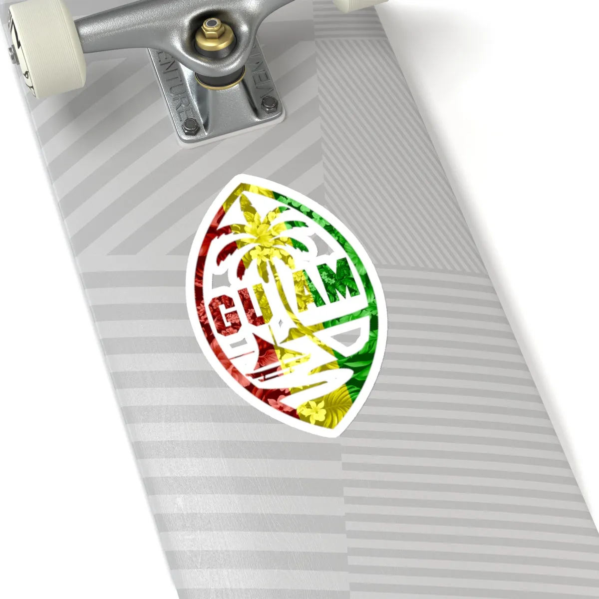 Guam Rasta Decal