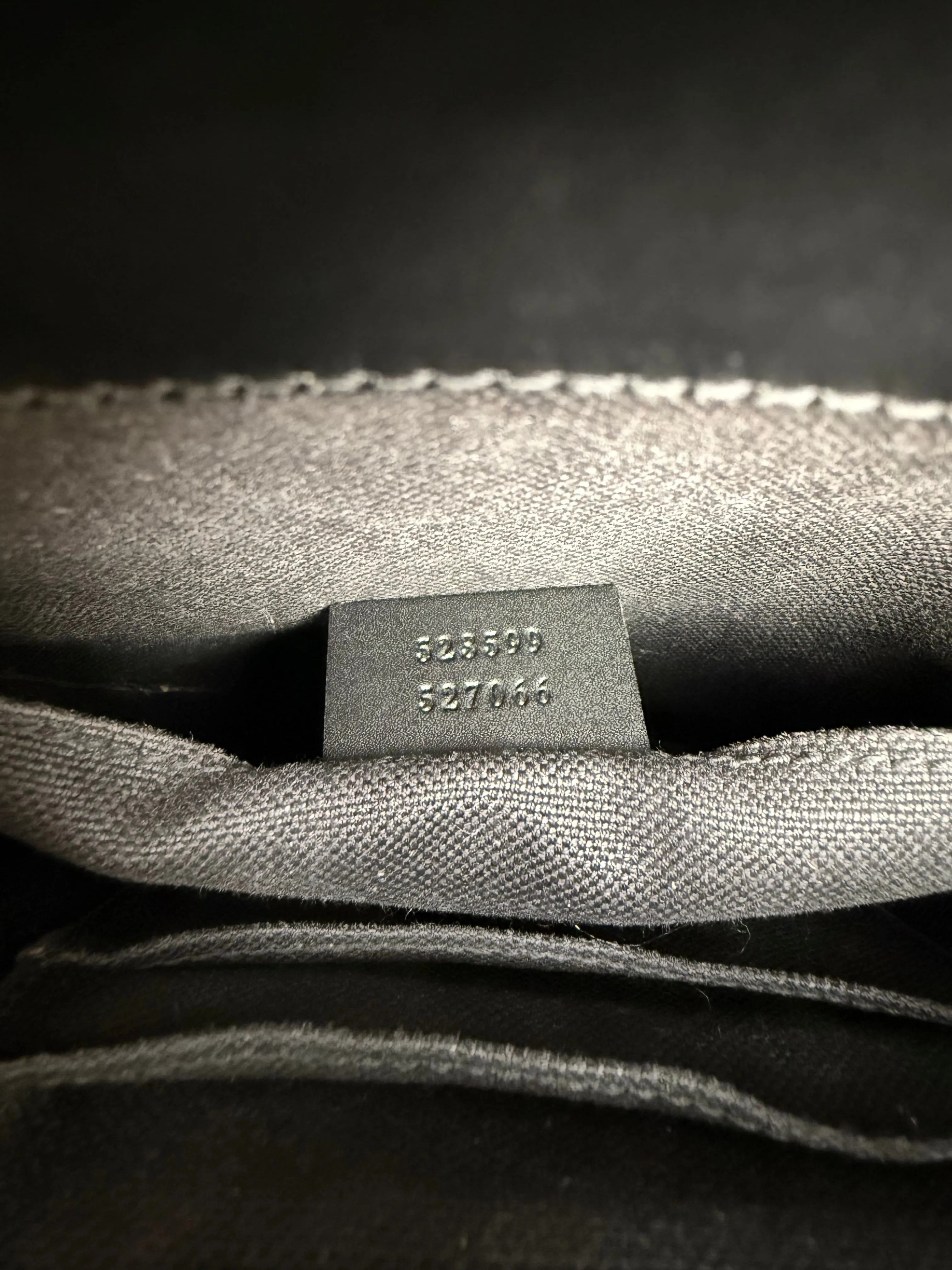 Gucci GG Supreme Messenger Bag (Small) - Black