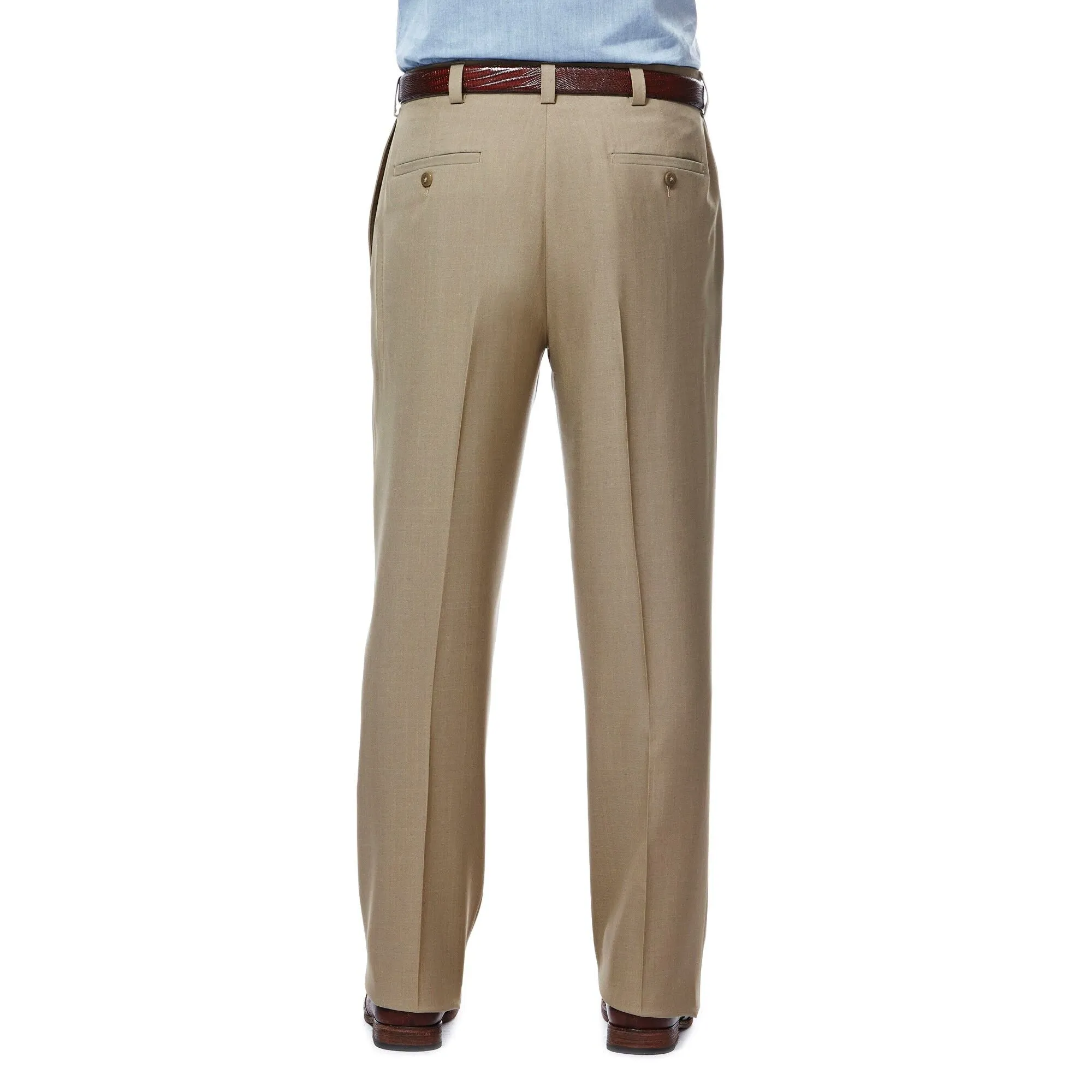 Haggar E-CLO Stria Pant - Tan