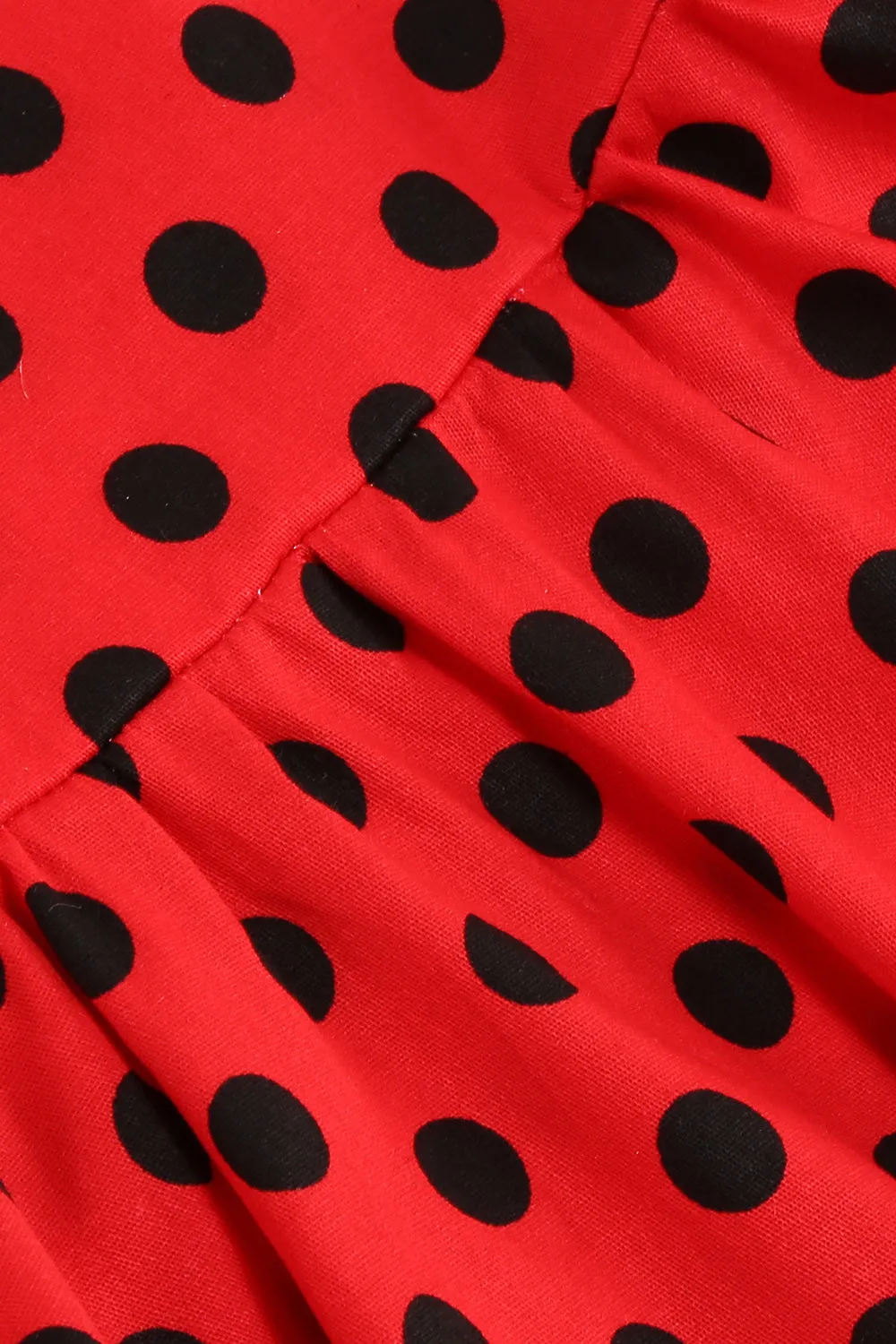 Halter Polka Dot Red Vintage Girls Dress