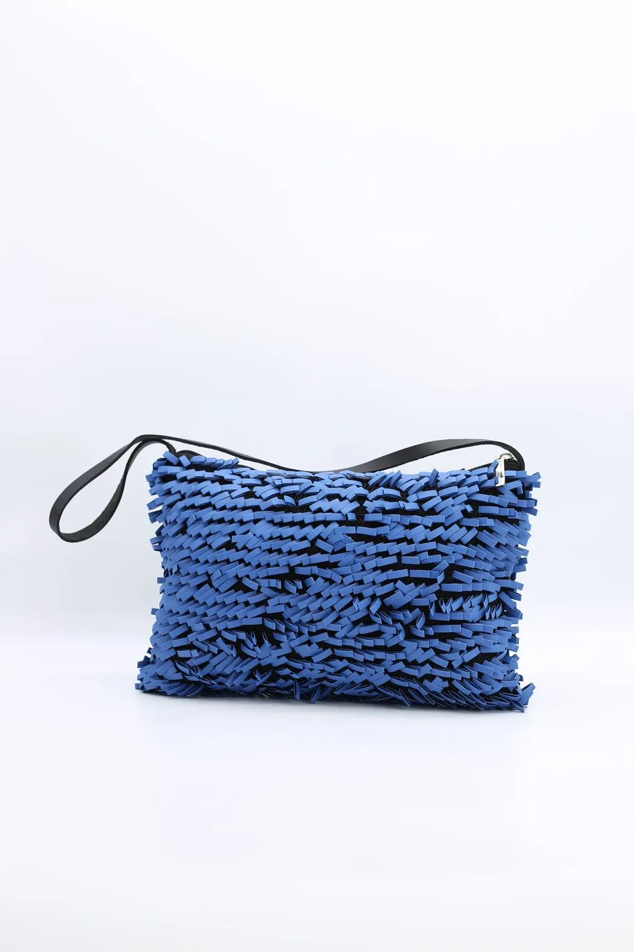 Hand-crocheted Recycled Rubber Loop Bag