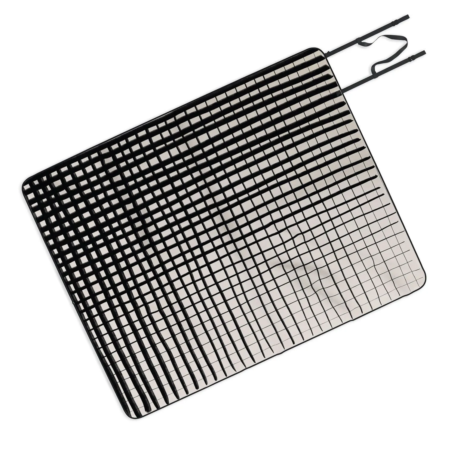 Hand Drawn Grid Picnic Blanket