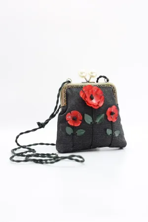 Hand made Cross Body Square Purse