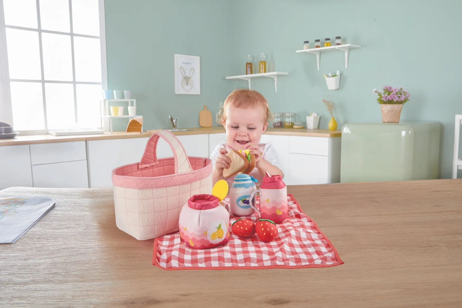 Hape Toddler Picnic Basket