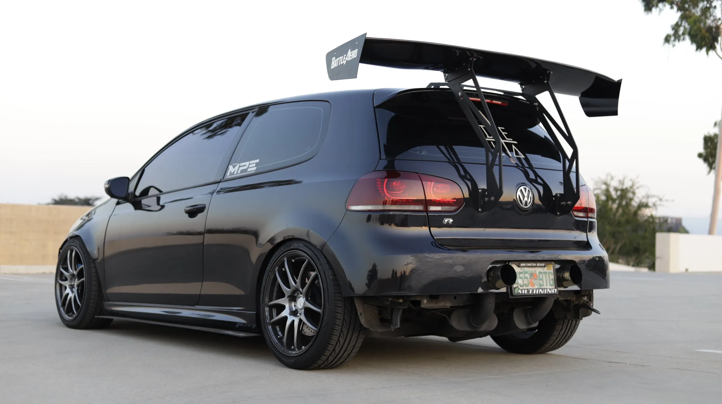 Hatch Mount Wing for VW Golf / GTI (MK6)
