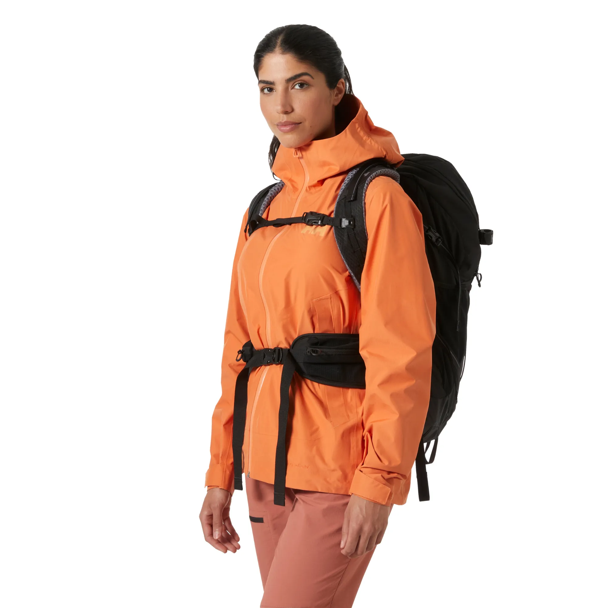 Helly Hansen Women's Verglas Infinity HT 3L Waterproof Jacket 2.0 (Bonfire)