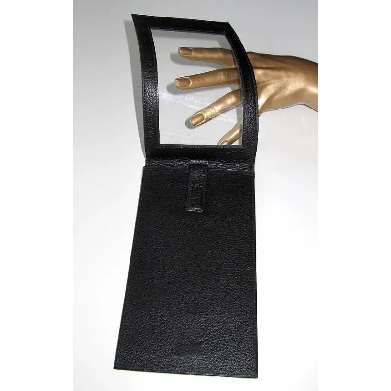 Hermes 2011 Black Buffle Leather Golf Score Holder NEW!