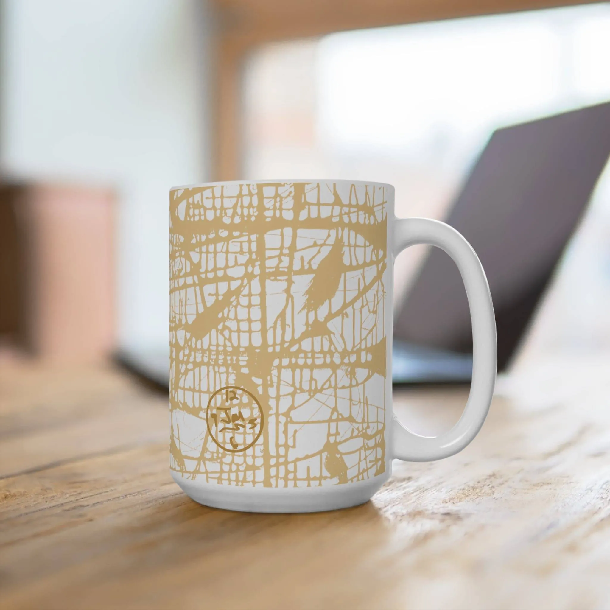 Honey Matrix 15oz Mug by Jumper Maybach®