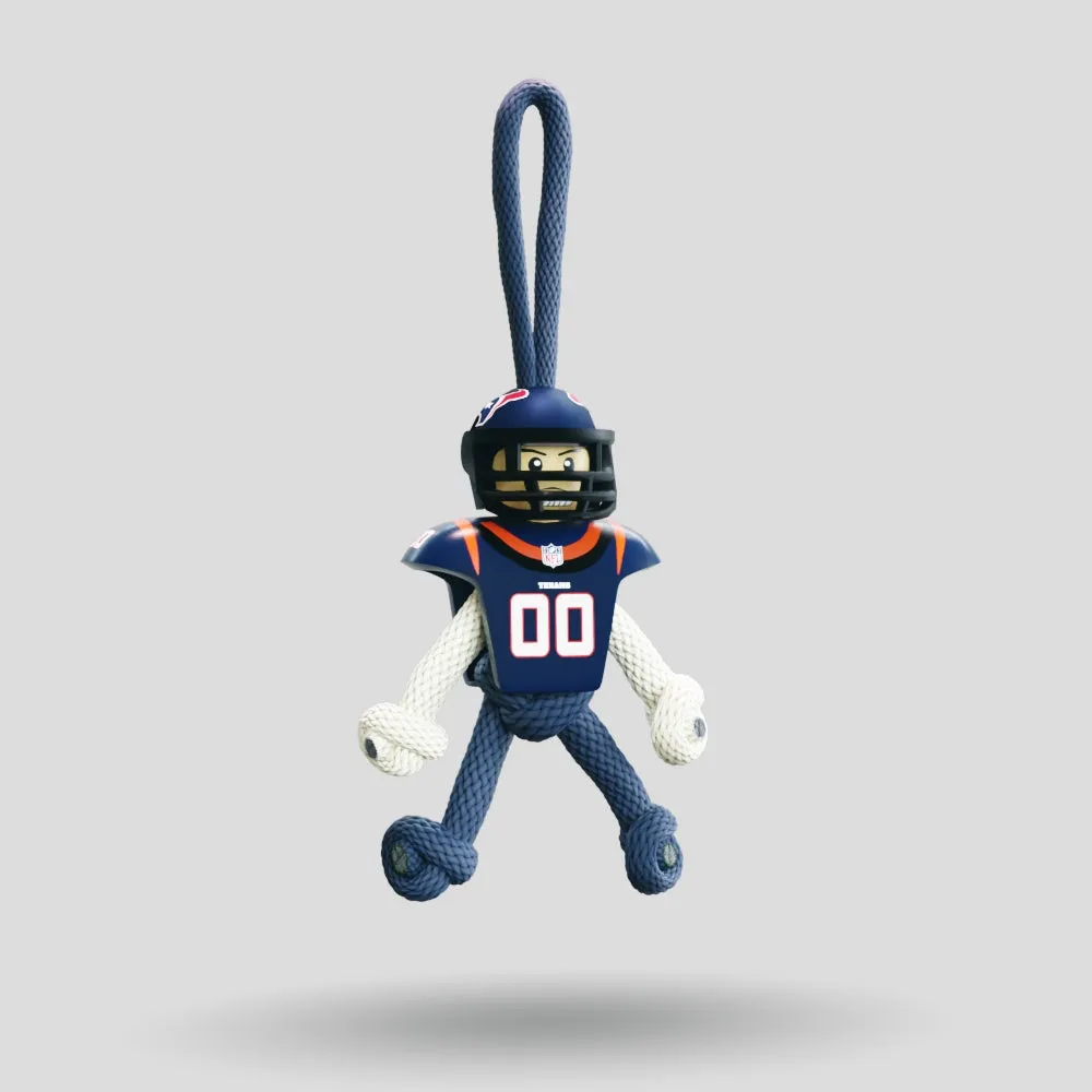 Houston Texans Paracord Buddy Keychain