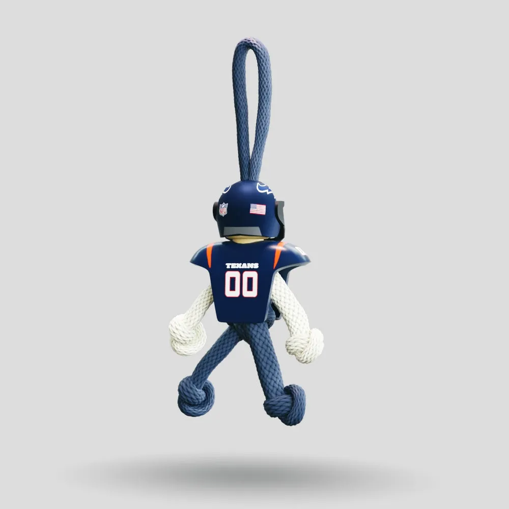 Houston Texans Paracord Buddy Keychain