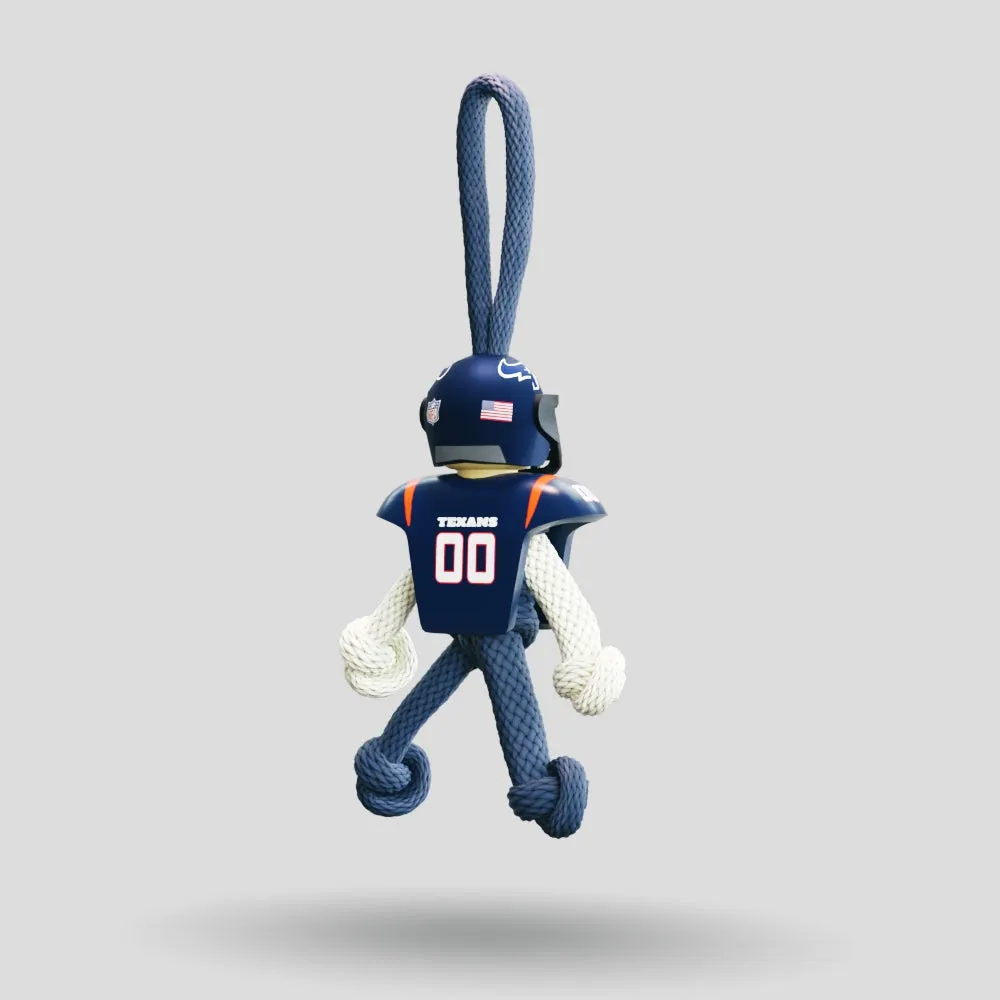 Houston Texans Paracord Buddy Keychain