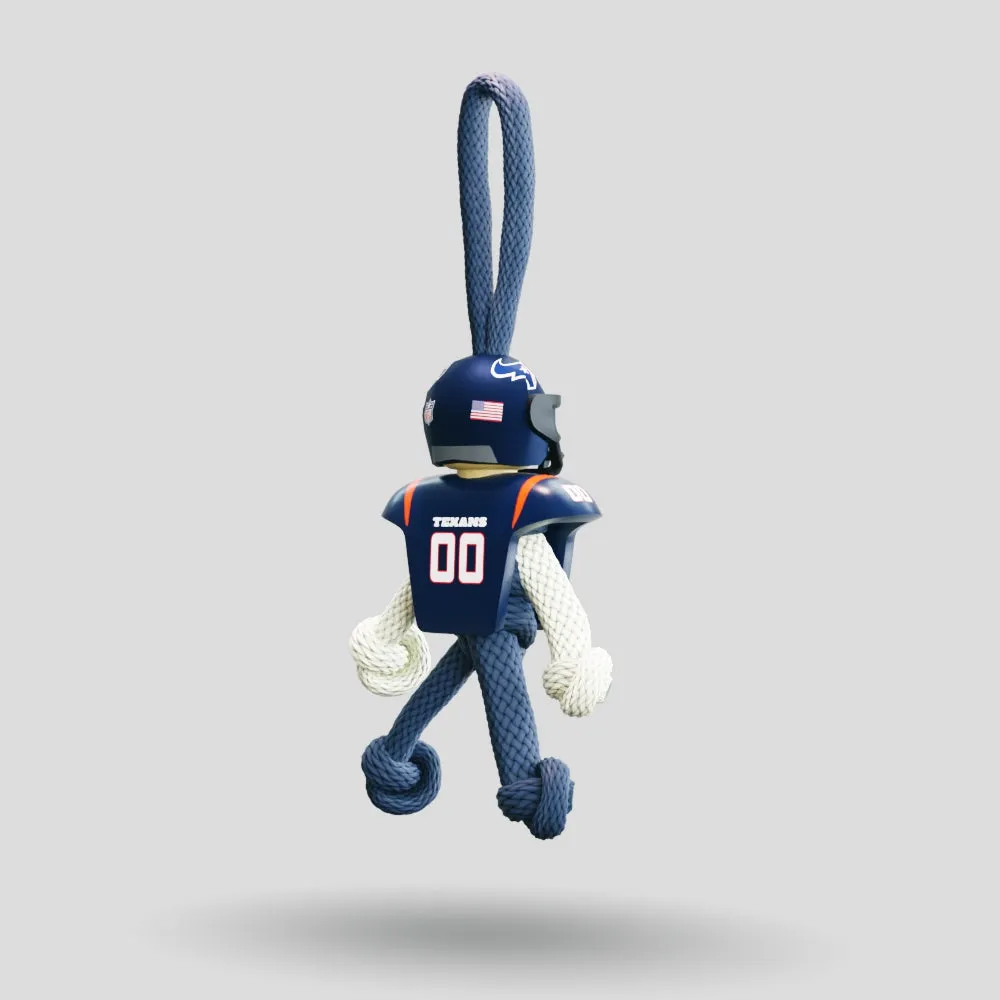 Houston Texans Paracord Buddy Keychain