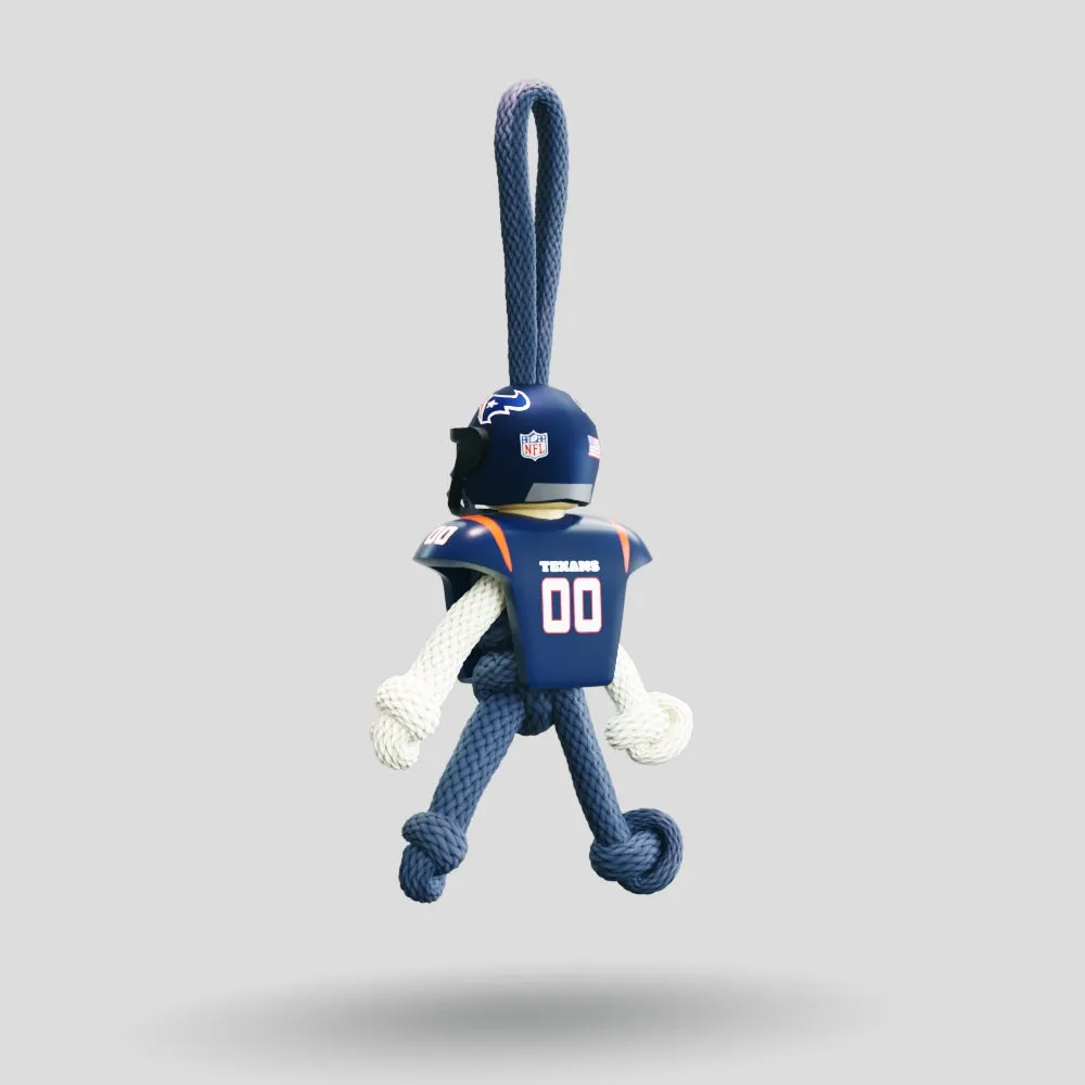 Houston Texans Paracord Buddy Keychain