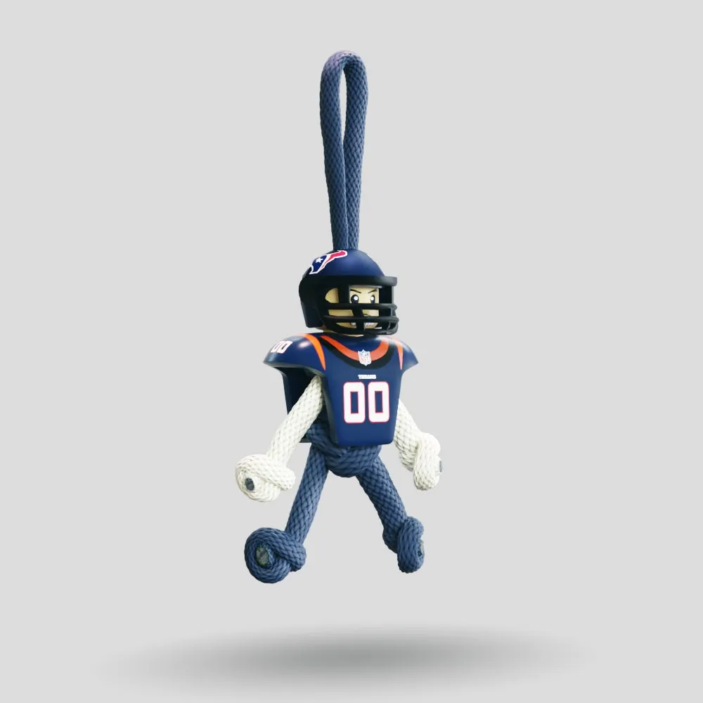 Houston Texans Paracord Buddy Keychain