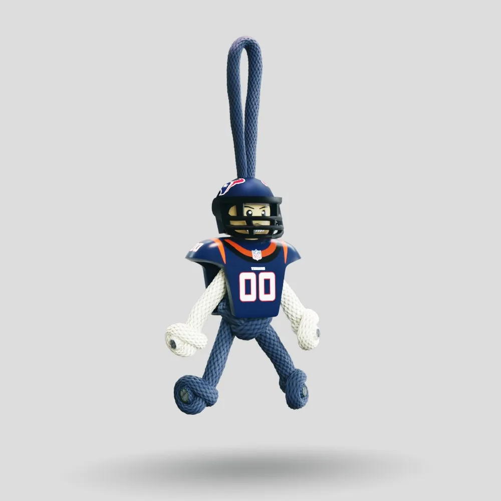 Houston Texans Paracord Buddy Keychain