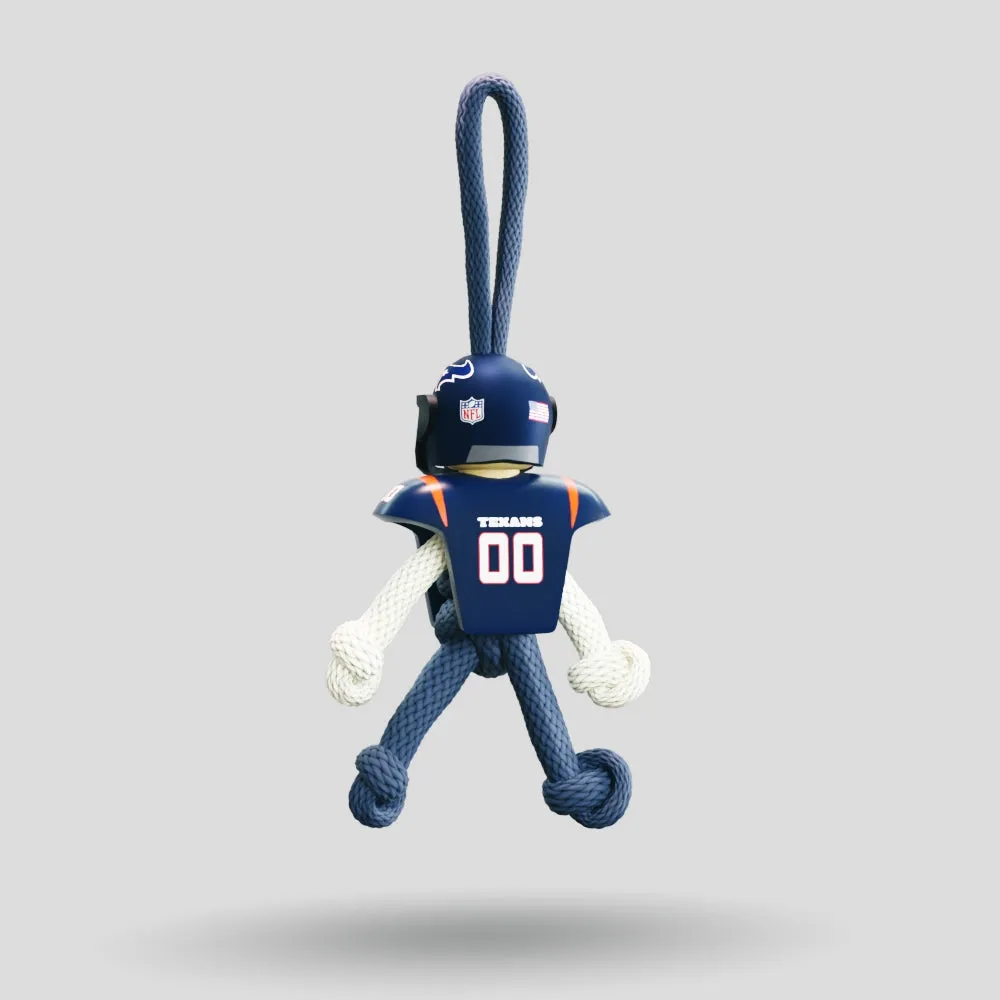 Houston Texans Paracord Buddy Keychain