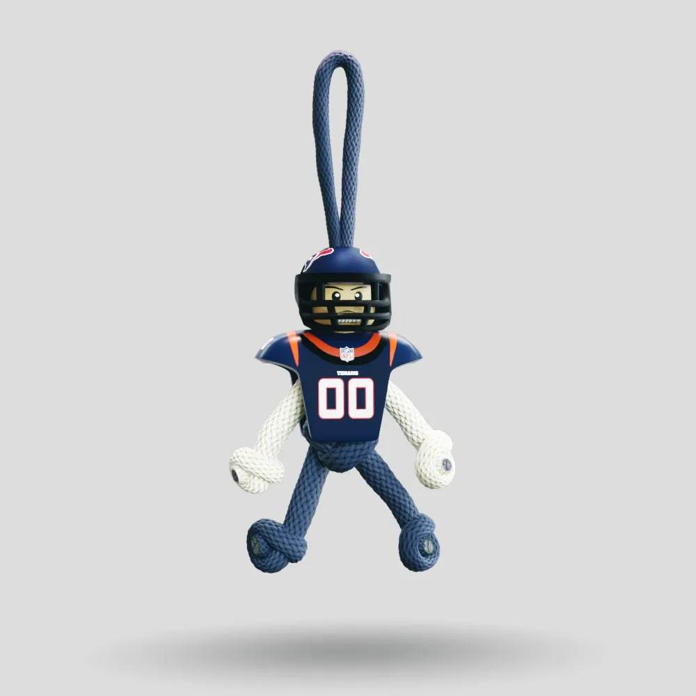 Houston Texans Paracord Buddy Keychain