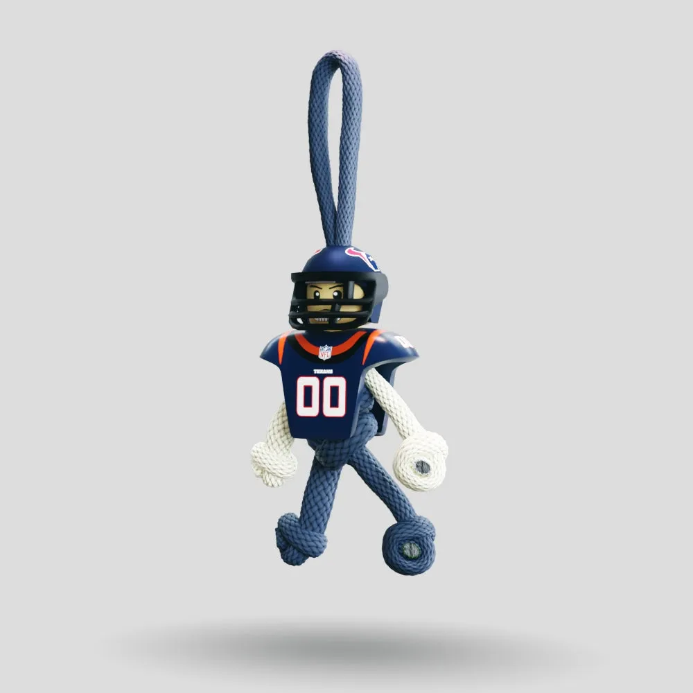 Houston Texans Paracord Buddy Keychain