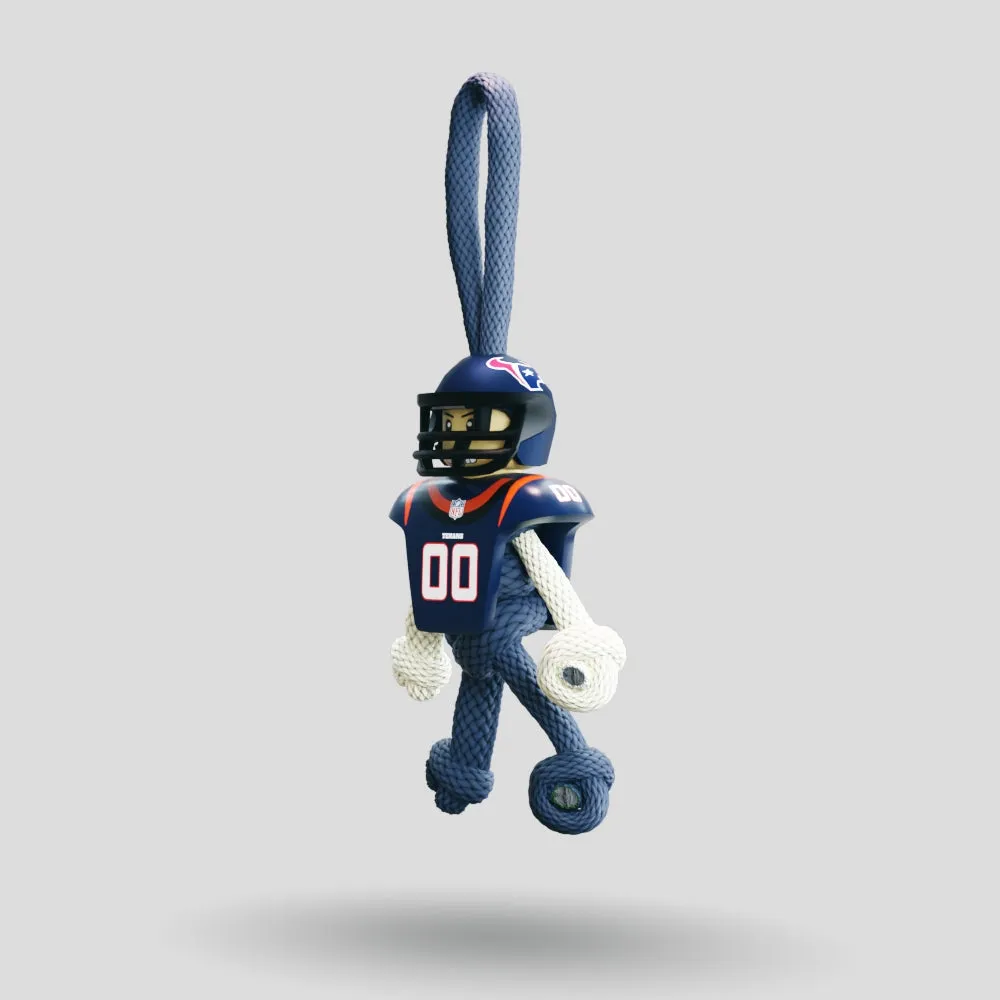 Houston Texans Paracord Buddy Keychain