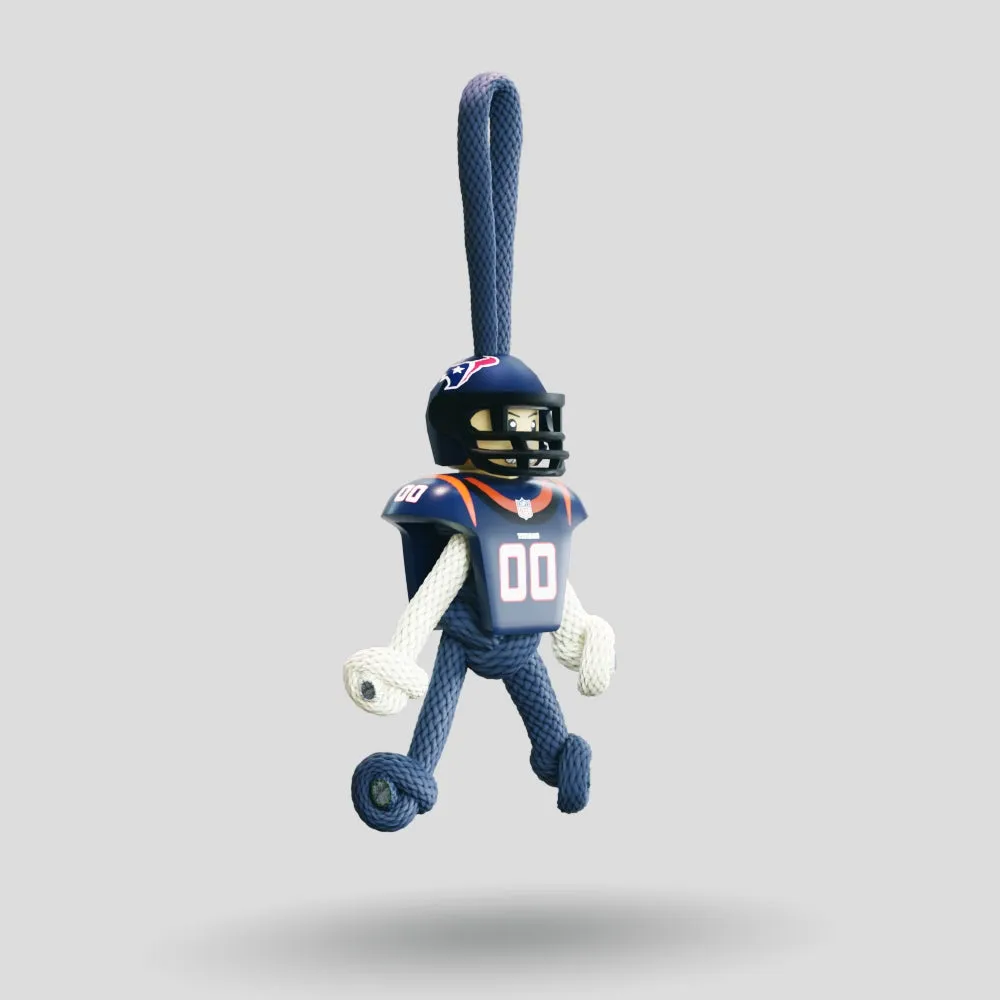 Houston Texans Paracord Buddy Keychain