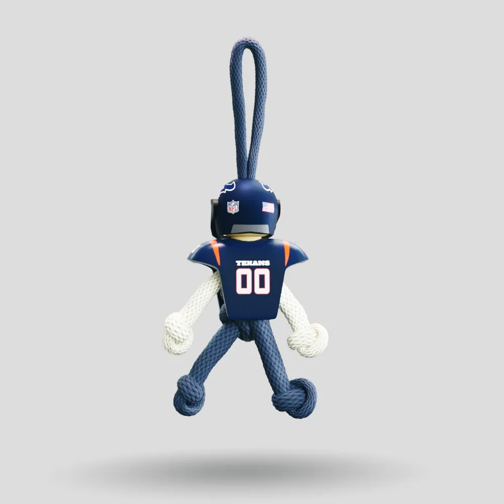 Houston Texans Paracord Buddy Keychain
