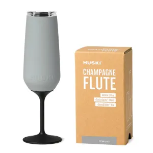 Huski Champagne Flute | Stone Grey