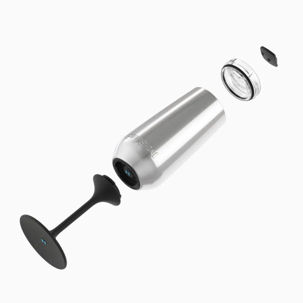 Huski Champagne Flute | Stone Grey