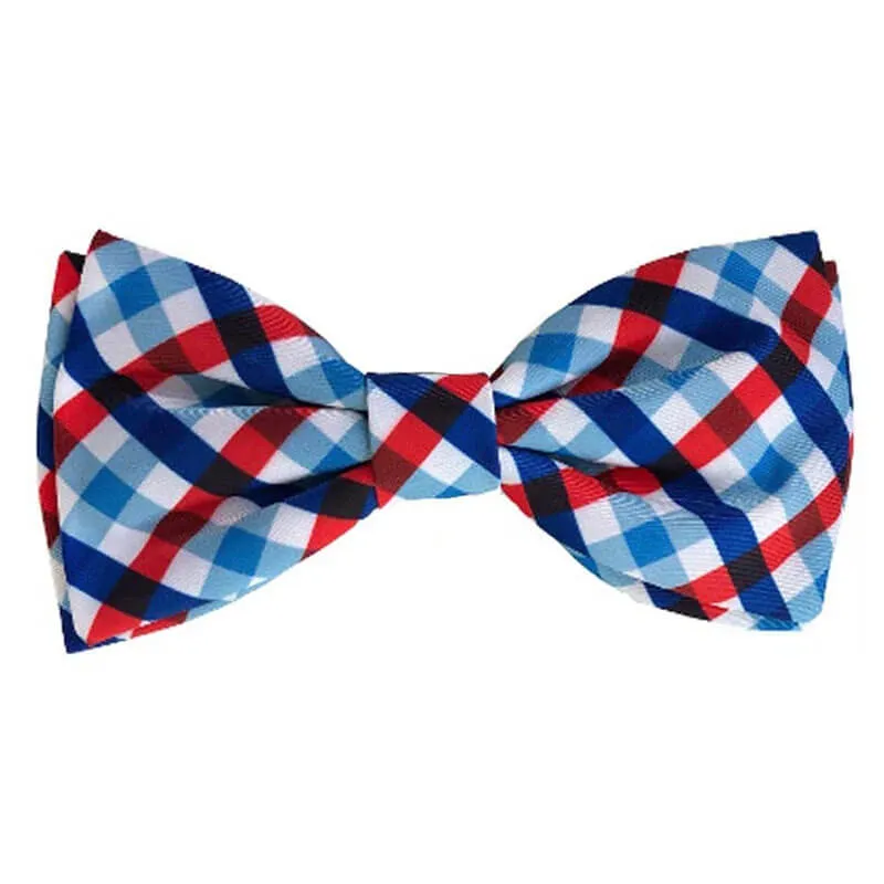 Huxley & Kent Picnic Check Bow Tie