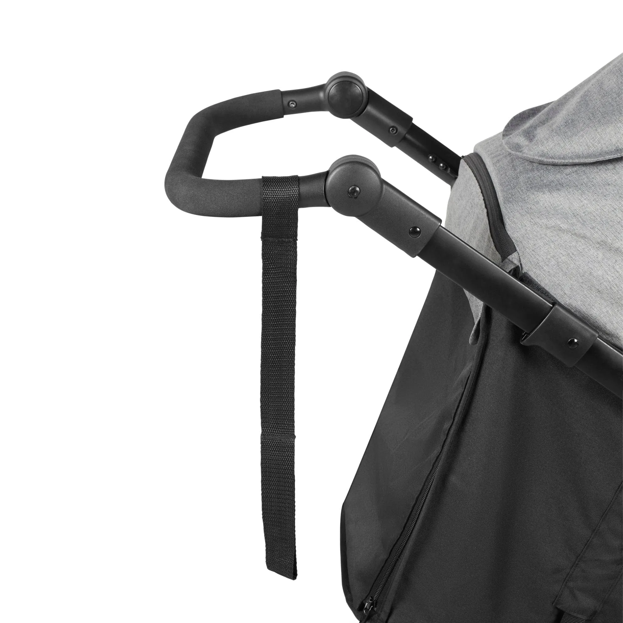 Ickle Bubba Venus Max Jogger Stroller I-Size Travel System in Black/Space Grey with Isofix Base