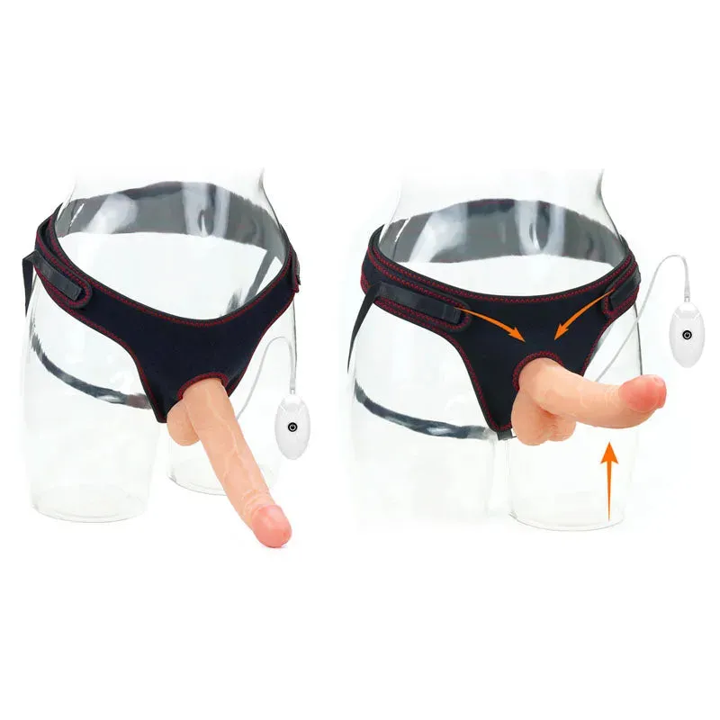 Ingen Vibrating Easy Strap-On Set -  21.6 cm (8.5'') Vibrating Strap-On
