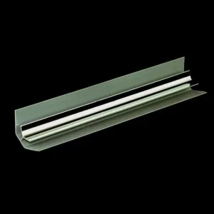 Internal Corner Trim, Chrome Finish for 8mm Cladding Wall Panels 2.6m Long