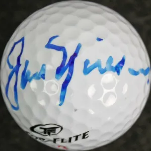Jack Nicklaus Authentic Signed Top Flite Golf Ball Autographed JSA #X06177