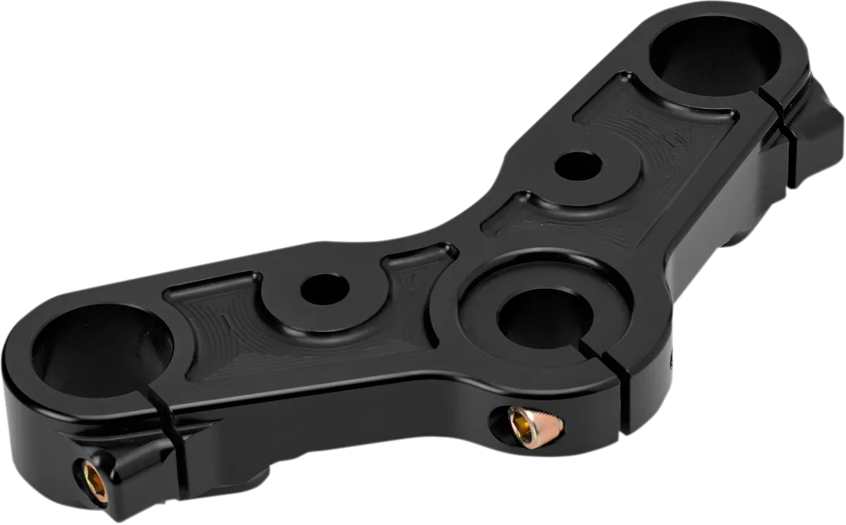 Joker Machine 10-333B Upper Triple Tree - Black Anodized