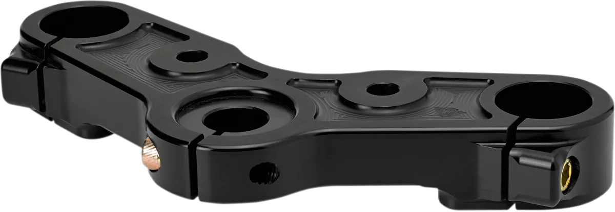 Joker Machine 10-333B Upper Triple Tree - Black Anodized