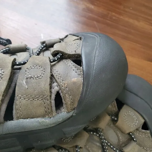 Keen Newport Leather Sandal Shoe Men's 11.5 Waterproof Sport Hiking Outdoor