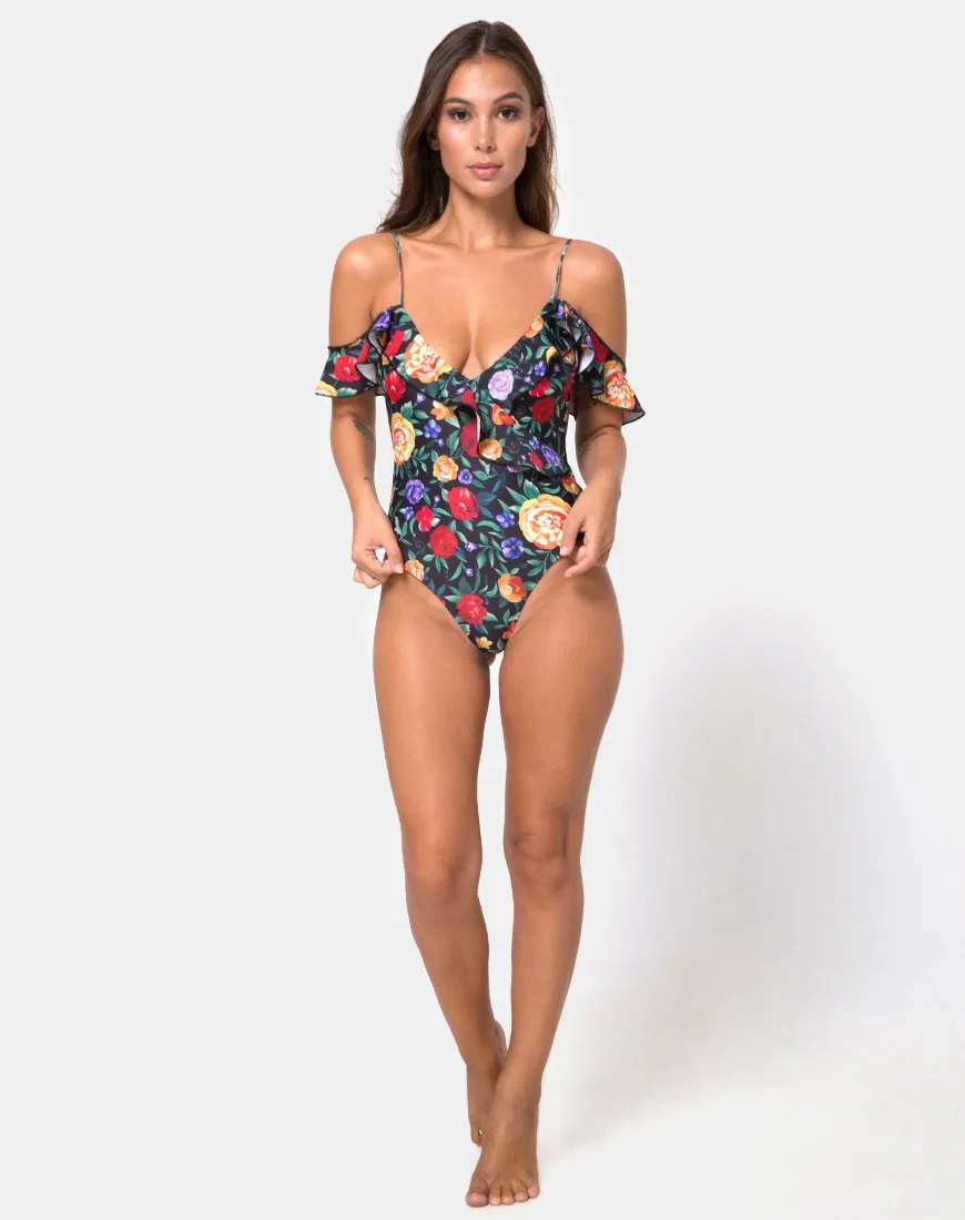 Keenan Swimsuit in Senorita Rose