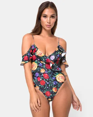 Keenan Swimsuit in Senorita Rose