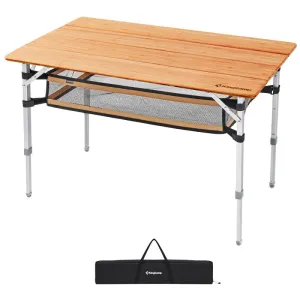 KingCamp - Bamboo Flodable Table (100X65 cm)