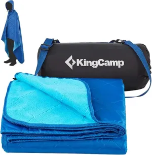 KingCamp Outdoor Blanket Waterproof Camping Blanket Beach Blanket Sandproof Beach Mat Stadium Blanket Travel Blanket Portable Picnic Blanket for Park Grass Concert Sports