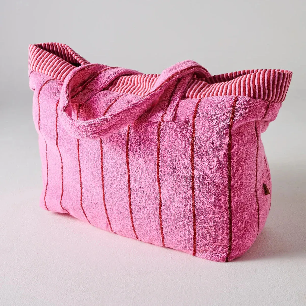 Kip&Co Iced Vovo Stripe Terry Oversized Beach Bag