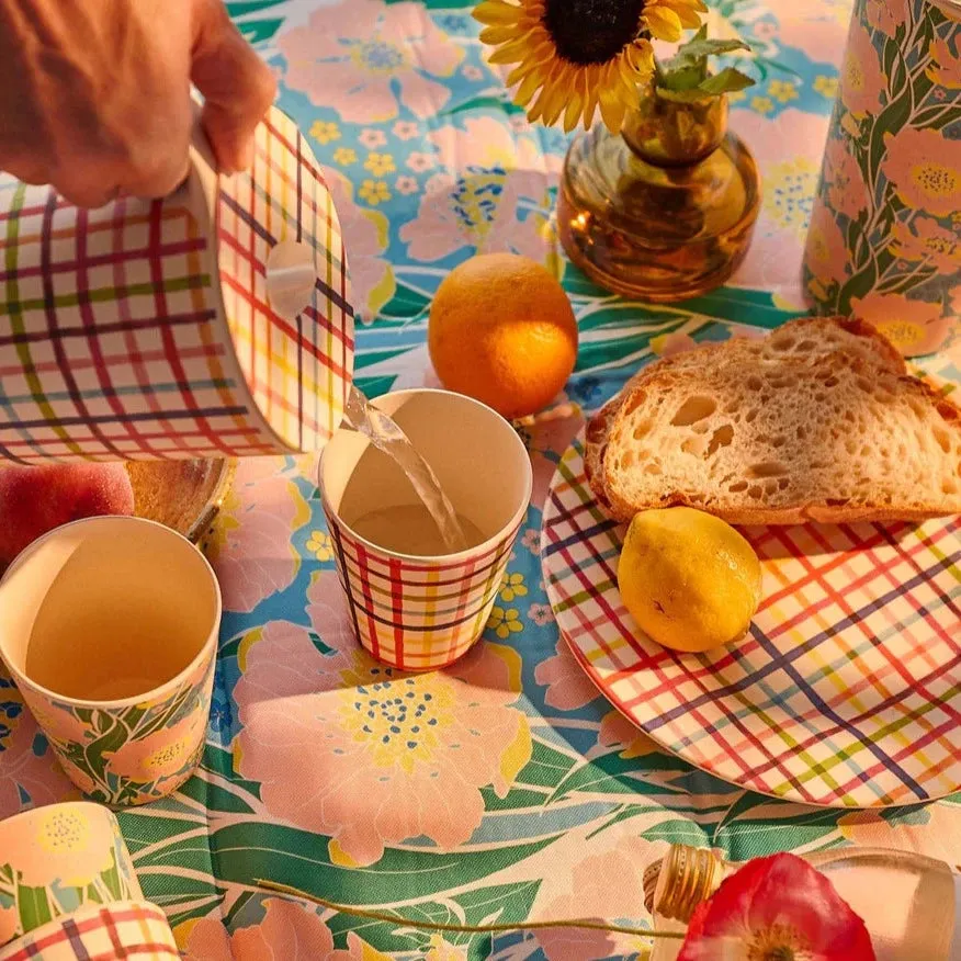 Kip&Co Picnic Check Dinner Plate 2 Piece Set